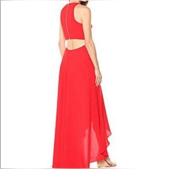 Ali & Jay Bohemian Rhapsody Red Cut Out Dress - Picture 2 of 2